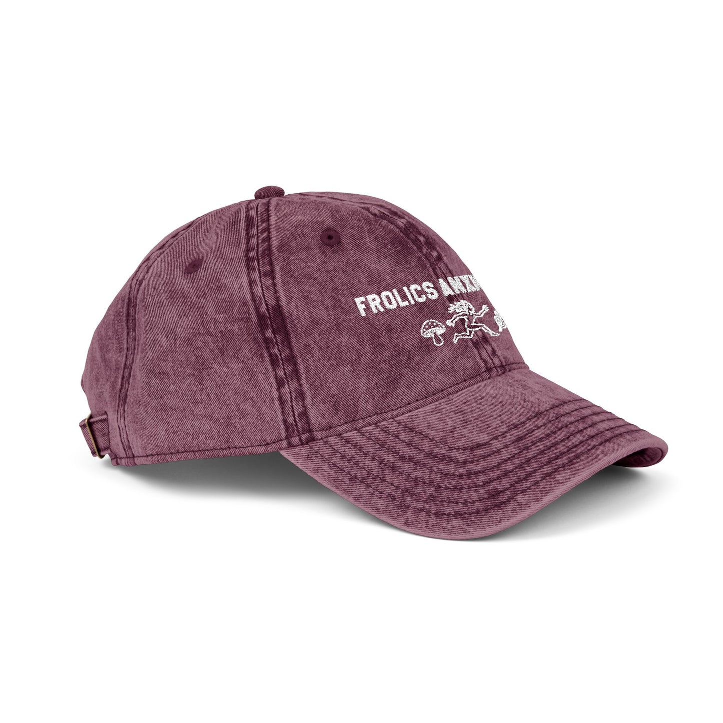 Frolics Anxiously Vintage Cap (Embroidery)