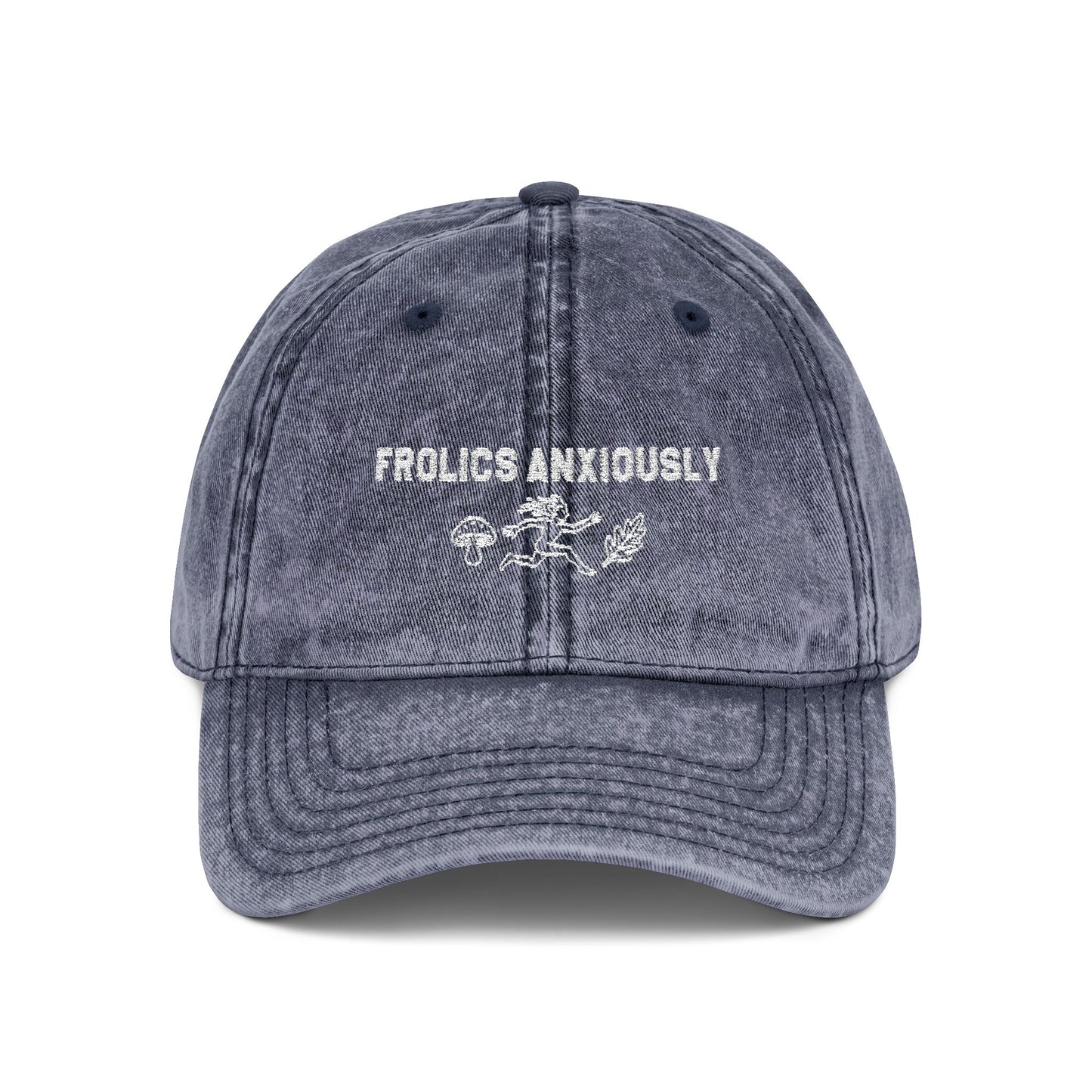 Frolics Anxiously Vintage Cap (Embroidery)