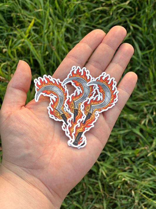 Red Rising Slingblade Sticker