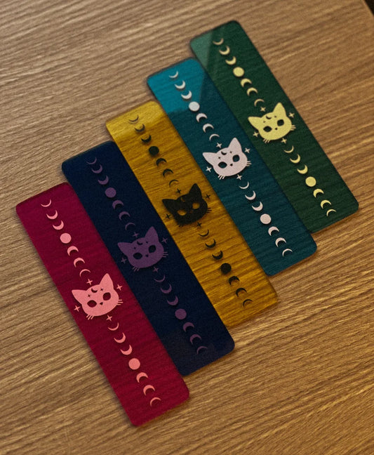 Kiko’s Moonlight Acrylic Bookmark
