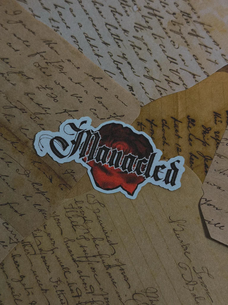 Manacled Rose Sticker