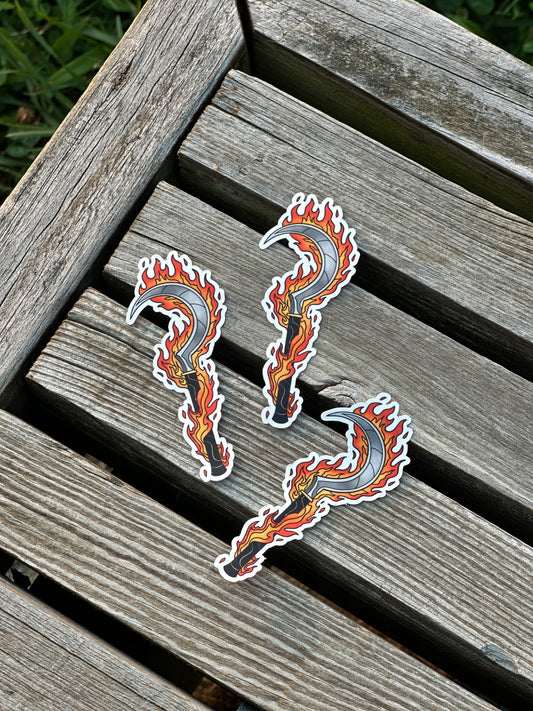 Red Rising Slingblade Sticker